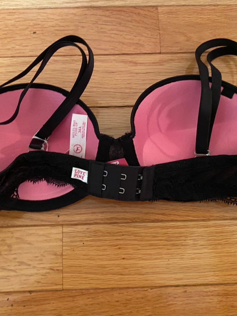 Pink Convertible Bra - Picture 3 of 3